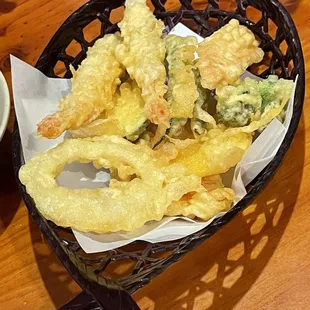 Mixed Tempura w shrimp