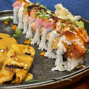 Combo A (BBQ Albacore and Spicy Natalie)