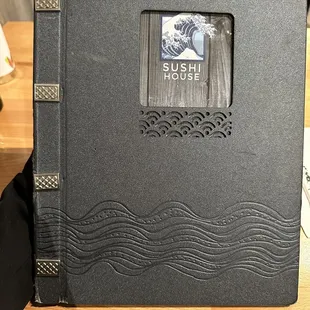 Front of menu - November 2023