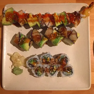 8. Vegetarian Dragon Roll