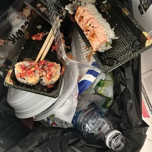 Dynamite Roll Buccaneer Roll leftover