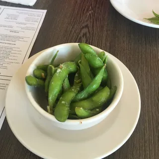 Garlic Lime Edamame Plate