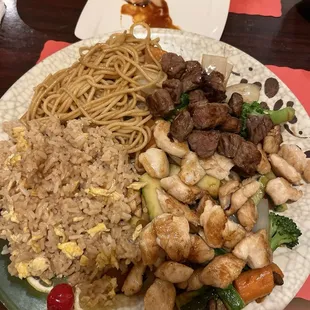 E10. Hibachi Steak and Chicken