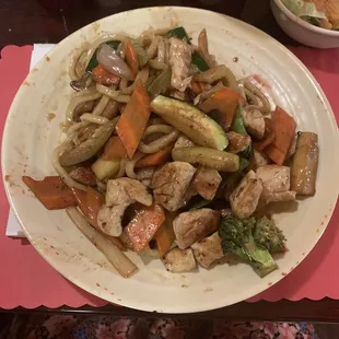 Chicken udon