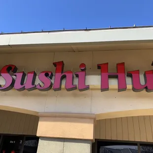 Sushi Hub Sign