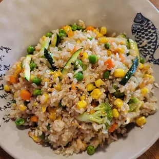 Vegetable fried rice