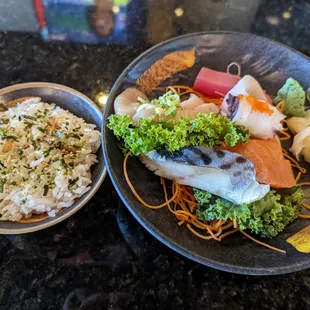 Sashimi Lunch special