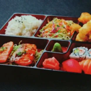 interior, sushi and sashimi