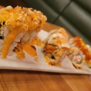 Mighty fine specialty rolls.