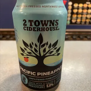 a can of pacific pineapple