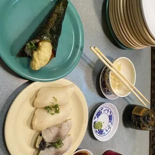 That white fish and Saba was my favorite.