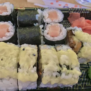 B31. Sweet Potatoes Tempura Roll B4. Smoked Salmon Roll