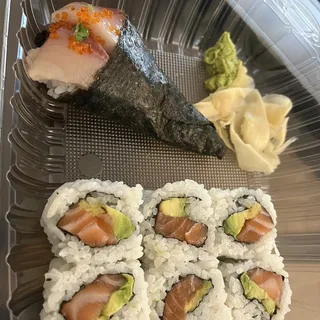 Hamachi Hand-Roll