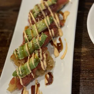 Spicy Tuna on Crispy Rice