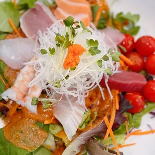Sashimi Salad