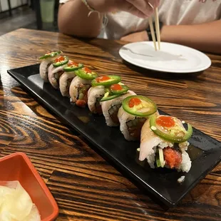 Red Hot Chili Pepper Roll