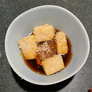 Agedashi tofu