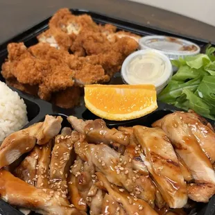 Huge portion 2 Items Bento