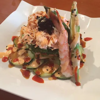 Seafood Garden Salad