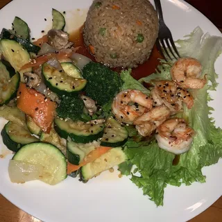 Shrimp teriyaki