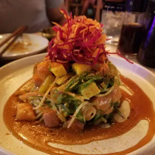 Salmon Seaweed Salad