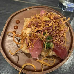 Tuna Tostada
