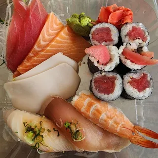 SUSHI AND SASHIMI (LUNCH)