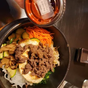 Gluten free bimbibap