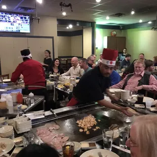Hibachi area
