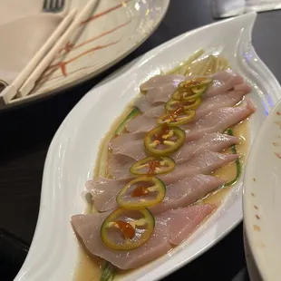 Spicy yellow tail