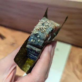 Nigiri piece 4, sushi counter