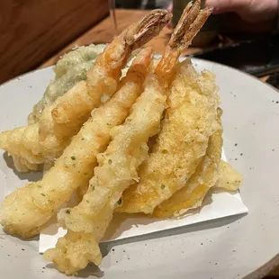 Scallop Crudo Tempura Moriawase