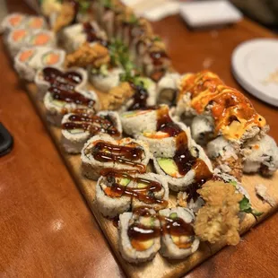 food, sushi, sushi and sashimi, sashimi