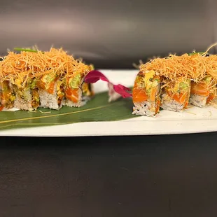 Salmon Double Roll