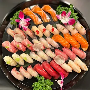 Sushi party platter