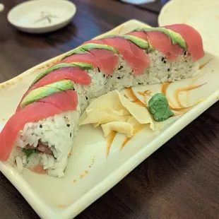 Crazy tuna roll