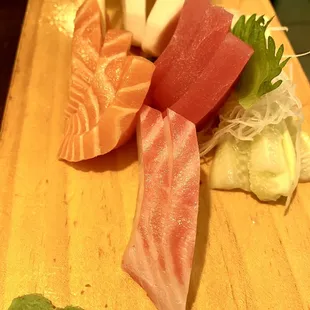 Sashimi appetizer