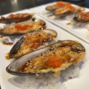 Baked Mussels
