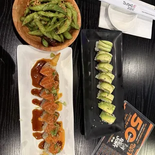 Garlic Edamame