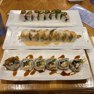 sushi and sashimi, food