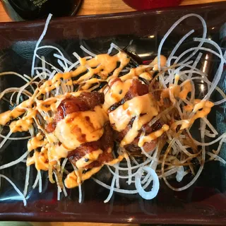 Spicy Tuna Cracker (4 Pieces)