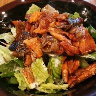 Salmon Skin Salad