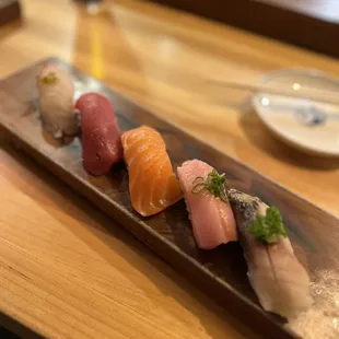 Happy hour sushi moriawase