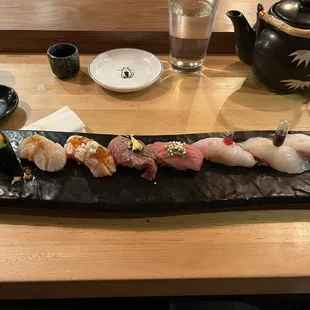 Omakase nigiri!