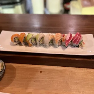 Rainbow Snow Crab Roll