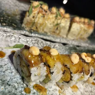 Truffle roll &amp; Hawaii roll