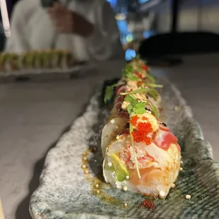 Tuna tataki roll &amp; jungle roll