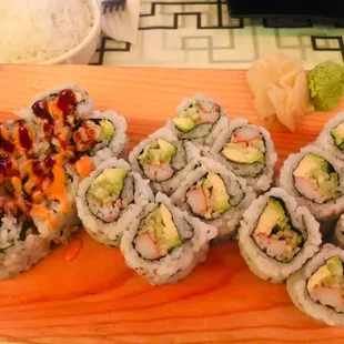food, sushi, sushi and sashimi, sashimi