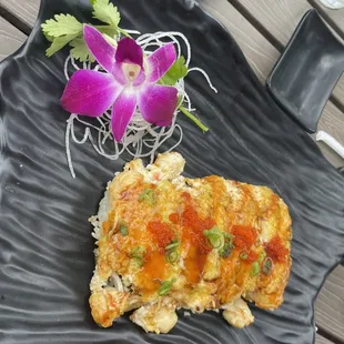 Baked Scallop Roll