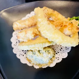 This was the Vegetable Tempura appetizer less a couple sweet potatoes, not worth the price!